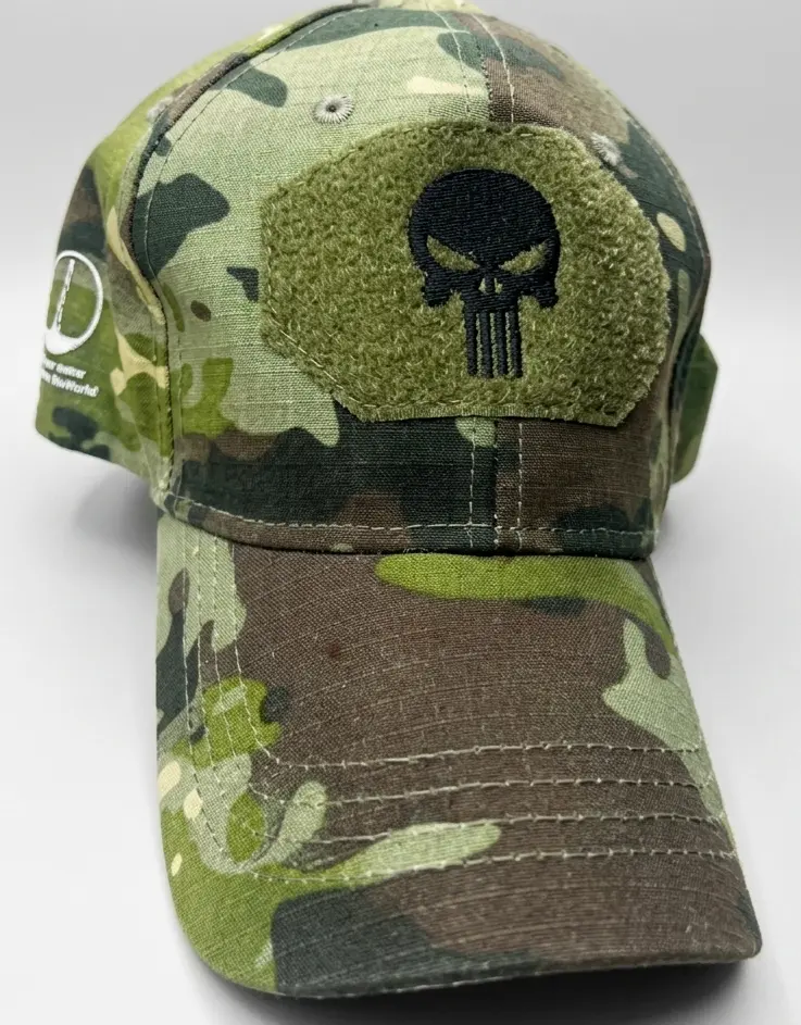 Camouflage Cap with Velcro