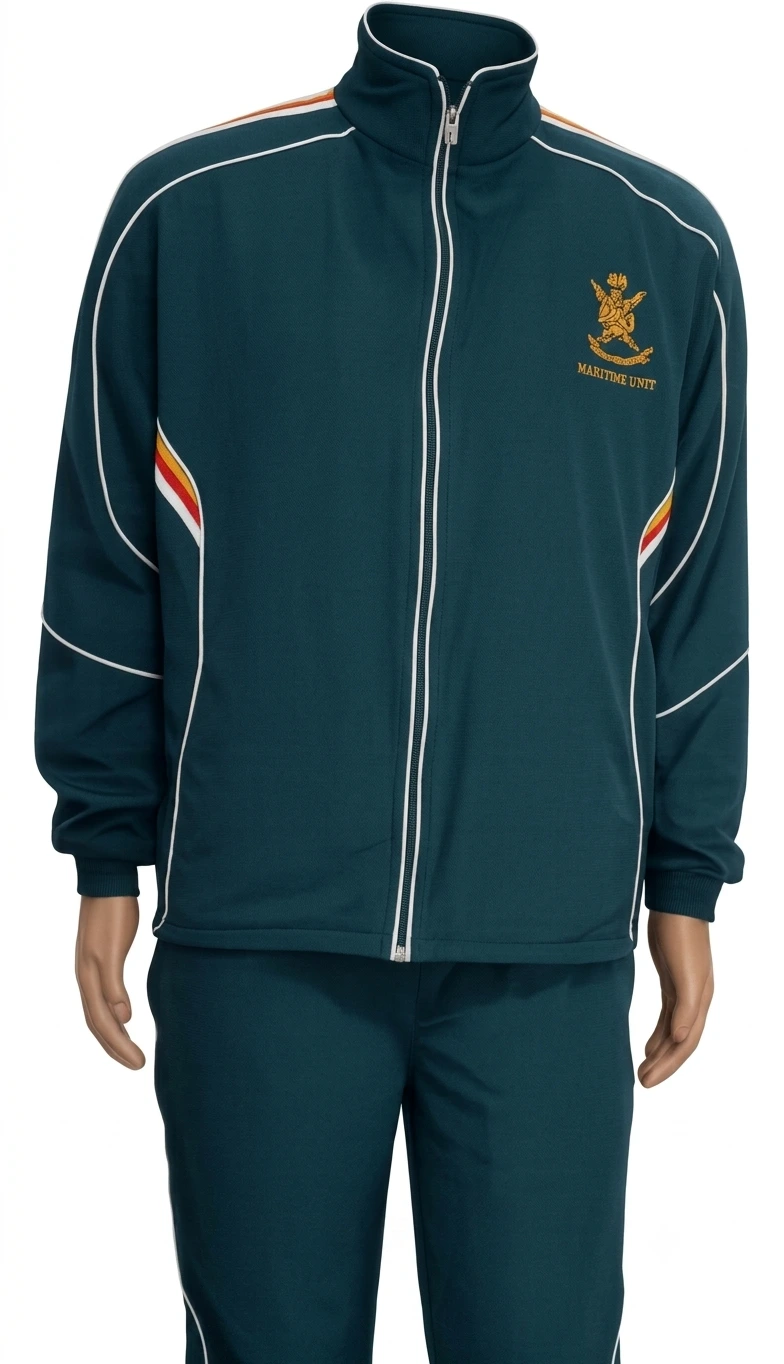 Teal Green Sports Tracksuit