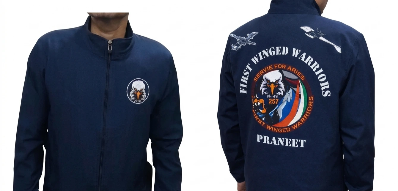 Winged Warriors Custom Jacket